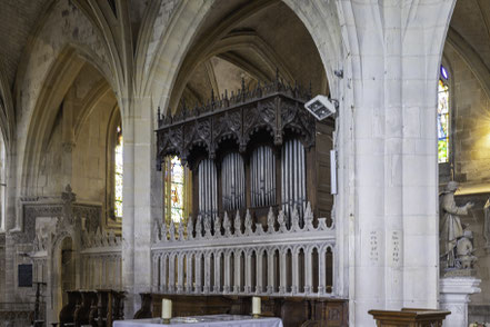 Bild: Orgel in der Église Saint-Jacques in Le Tréport