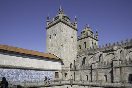 Bild: Azulejos im Kreuzgang der Kathedrale, Sé do Porto 