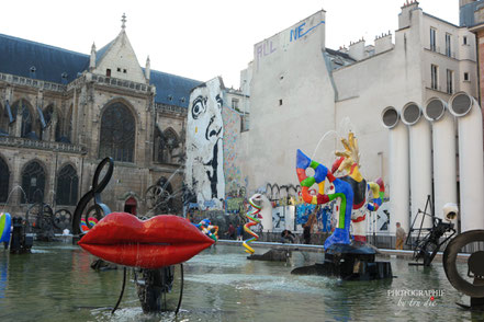 Bild: Fontaine Igor Stravinsky Paris 