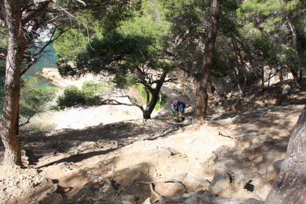 Bild: Wanderung in der Calanque de Morigou