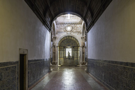 Bild: Vierungskapelle im Dormitorium des Convento de Cristo von Tomar 