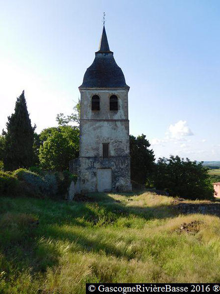 Clocher de la Madeleine Ladevèze-Ville Gers