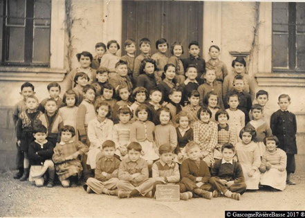 école de ladevèze-Rivière 1954 autrefois