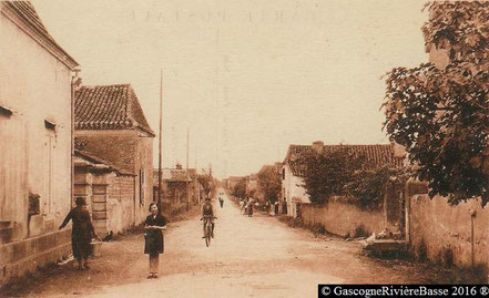 Quartier Rapine Plaisance du Gers Rue des Pyrénées 1935