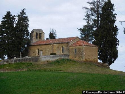 Chapelle église de Ricau Beaumarchès Rivière-Basse