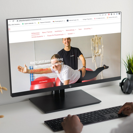 Website Physiokompetenz Stützerbach