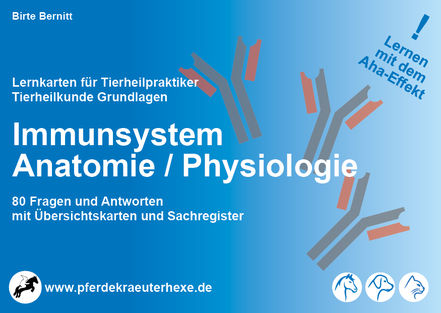 Cover des Kartensatzes Tierheilkunde Grundlagen – Immunsystem - Anatomie, Physiologie