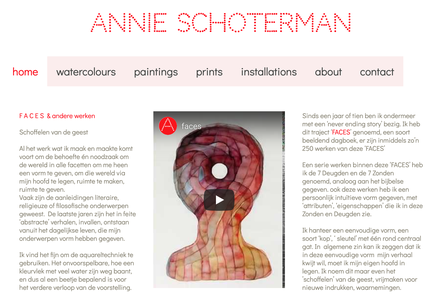 website annie schoterman amsterdam