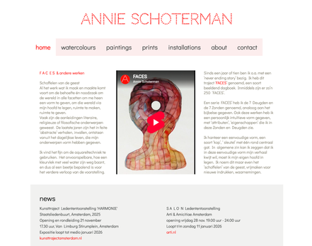 website annie schoterman amsterdam