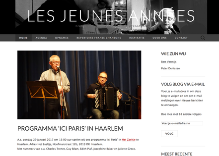 website les jeunes annees amsterdam