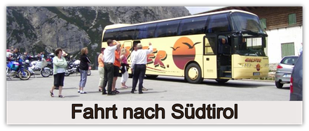 Fahrt nach Südtirol