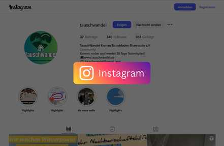 Instagram Verlinkung