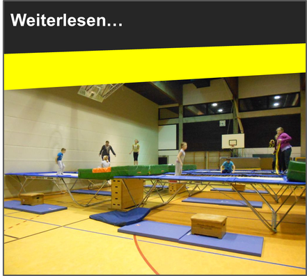 VfL Altenhagen Kinder springen Trampolin