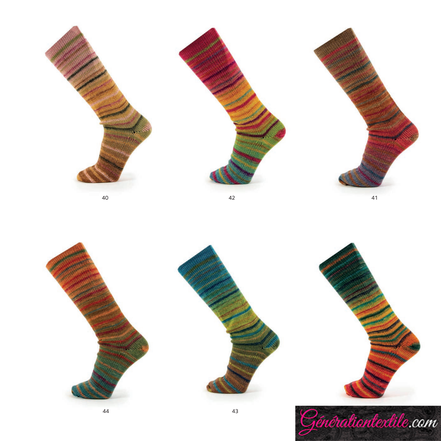 laine Katia collection Symmetric Socks & More - Paradise modèle N°