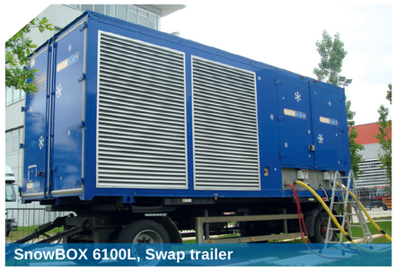 The QUARD SnowBOX is the largest system in the mobile SnowBOX family. 