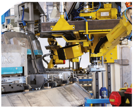 Unser Maschinenbau und die Fertigung erfolgen nach höchsten Industriestandards.