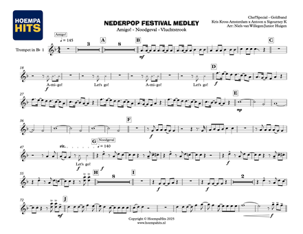 Alleen naar de Kermis Thijs Boontjes Show en Dansorkest Arrangement Dweilorkest Dweilband Hofkapel