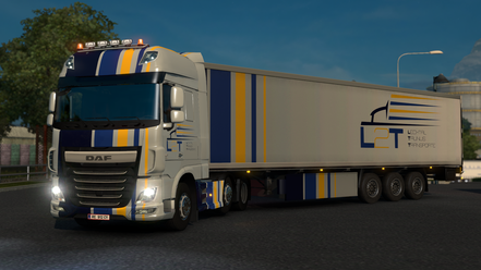 DAF XF Euro 6 mit L2T-Firmenlackierung