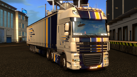 DAF XF 105 mit L2T-Firmenlackierung