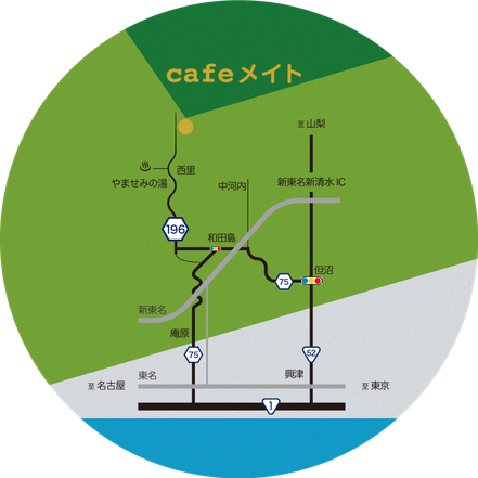 cafe mate shizuoka MAP