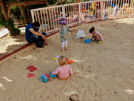 Zwei Johannas im großen Sandkasten