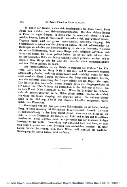 Quelle: Beiträge zur Anthrologie und Urgeschichte Bayerns, Bd. 13 von 1899 S. 23