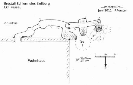 Grundriss von P. Forster, 2011