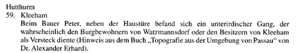 Quelle: Der Erdstall Heft 27/S. 51, Manfred Stolper 2001