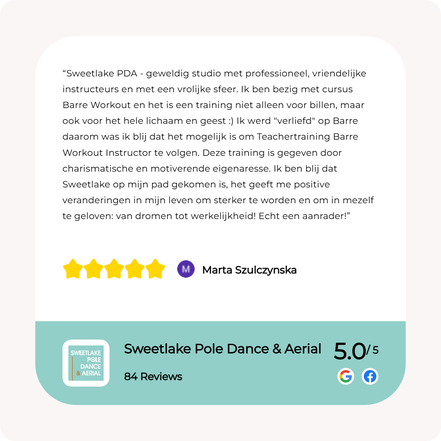 Review teacher training barre workout instructor 