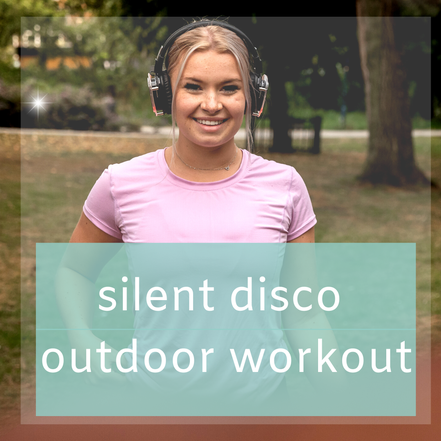 silent disco outdoor workout in Zoetermeer