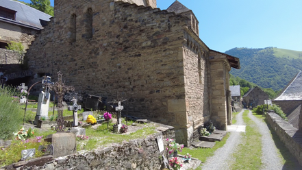 Bild: Église Saint-Aventin-de-Larbouste in Saint-Aventin 