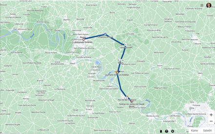 Bild: Wohnmobilreise Normandie hier Reiseroute Tag 2