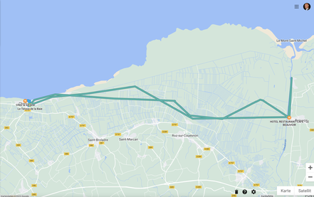 Bild: Wohnmobilreise Normandie hier Reiseroute Tag 17