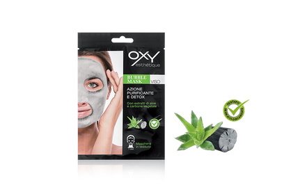 Maschera in tessuto purificante Oxy