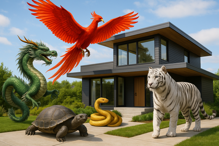 Animaux Feng Shui maison