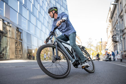 Die verschiedenen Typen von Speed Pedelecs kann man sich im Shop in Nürnberg anschauen