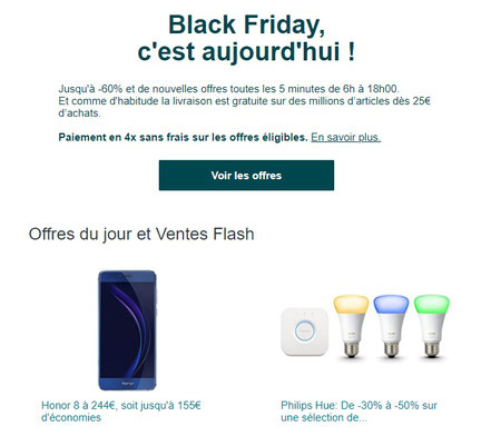 email black friday amazon