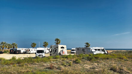 Dénia - Stellplatz am Meer