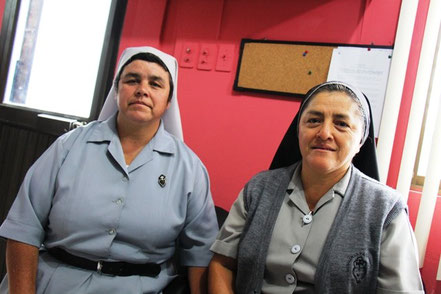 Monjas de la Conferencia Ecuatoriana de Religiosos coordinan en Manabí los actos del año católico de "vida consagrada" a Jesucristo. Manta, Ecuador.