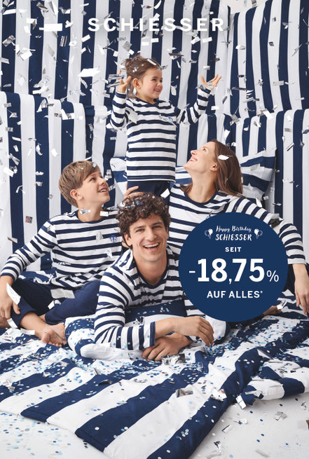 Happy Birthday -18,75% AUF ALLES *, Schiesser Werksverkauf, Freiberger Str. 21, 74379 Ingersheim