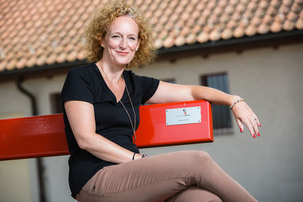 Barbara Tudor alias "Frau Bunts". Bild: Michael Rieder Photography, Grüt ZH.