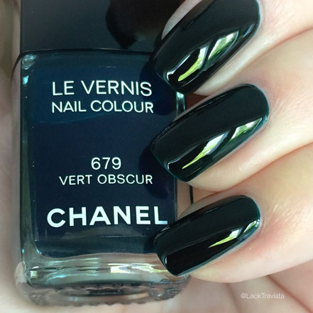 SWATCH CHANEL VERT OBSCUR 679 by LackTraviata