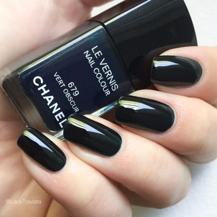 SWATCH CHANEL VERT OBSCUR 679 by LackTraviata