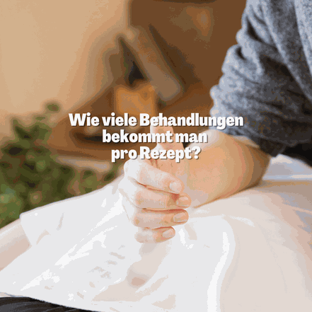 Verordnung zur Physiotehrapie vom Arzt