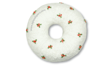 Cómo tejer donuts en dos agujas o palitos (knitted doughnuts tutorial)