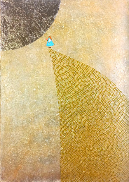 「朝の国」アクリル　148×210mm　66,000(税込)