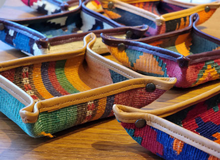 希少 キリムバスケット キリムラグ ポット 鉢カバー 観葉植物 かご