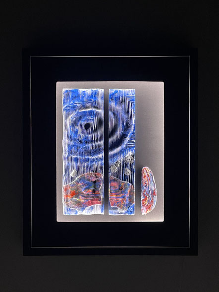 Artwork by Thomas Girbl at “Gravity and Levity: A Cosmic Dance,” Montserrat Contemporary Art Gallery, New York – international presentation of Burningpictures.