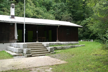 Ort des Geschehens: Rütner Pfadiheim (Bild zvg).