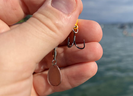 Verbotener Drillingshaken (Bild:KAPO)